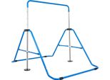 Sbarra Per Bambini - Sbarra Regolabile In Altezza - Regolazione In Altezza A 5 Livelli - Portata Massima 150 Kg - 106×145,5 Cm - Per Giardino/Esterni - Blu