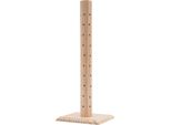 Porta Lecca-Lecca - Supporto Per Cake Pop - 61 Fori - Legno - 40,5×14,7×14,7 Cm - Per Natale - Giallo Chiaro
