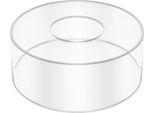 Espositore Per Torte E Dolci In Acrilico - Set Di 2 Espositori Rotondi - Per Torte E Dessert - Per Matrimoni E Compleanni - Azzurro Cielo