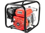 Pompa Benzina-Acqua - Pompa Centrifuga - 4 Tempi - 7,5 Cv - 212 Cm³ - 5,08 Cm Ingresso/Uscita - Acqua Sporca - Giardino/Irrigazione - Rosso