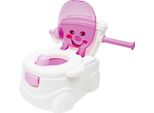 Vasino Portatile - Seggiolino Vasino - Per Bambini Dai 6 Ai 60 Mesi - Altezza 42 Cm - Base 36×30 Cm - Materiale Pp - Rosso