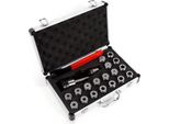 Set Mandrini A Pinza Cnc - ER32 MK2/MT2 - 21 Pezzi - Barra Di Trazione M10 - Precisione - Per Fresatrice
