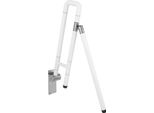 Maniglione Per Vasca Da Bagno - Maniglione Di Sicurezza Ribaltabile - 70 Cm - Abs Antibatterico - Acciaio Inossidabile - Portata 100 Kg - Anelli Luminescenti