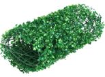Siepe Artificiale Pannelli Da Parete In Bosso - Set Di Pannelli - 12 Pezzi 40X60 Cm - Pe - Per Esterni - Protezione Dalla Vista - Verde