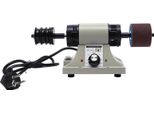 Mini Levigatrice A Nastro - Lucidatrice Elettrica Per Bordi In Pelle - 350 W - 0-8000 Giri/Min - Spina Ue - Bianca