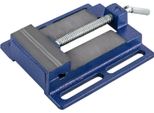 Morsa Per Trapano - Per Trapano A Colonna - Ghisa - Ganasce In Acciaio 45# - Larghezza Ganasce 9,9 Cm - Apertura 10 Cm - Base Antiscivolo Scanalata - Leggera - Blu