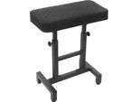 Poggiabraccio Per Tatuaggi - Supporto - Regolabile In Altezza - Imbottitura Inclinabile A 180° - Imbottitura In Schiuma - Finto Cuoio - Robusto Telaio In Ferro - Nero