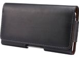 Dfv Mobile - Per Tcl Ion Z (2022) Custodia Cintura Vera Pelle Clip Orizzontale, H3-7Dg-N-Fchpn-29