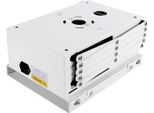 Supporto Universale Per Proiettore - Sollevatore Elettrico A Soffitto - Corsa 1 M - Fino A 10 Kg - Telecomando - Dimensioni 25,4 Cm - Bianco