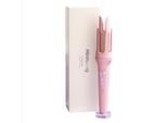 Inf Arricciacapelli Elettrico Automatico A Doppia Scanalatura 32Mm - Antiscottatura, Tecnologia Ionica Per Onde Perfette Rosa