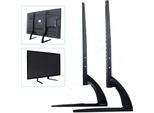 Supporto Tv Universale - Supporto Da Tavolo - Per Lcd/Led Da 81-178 Cm, Piatto E Curvo - Regolabile In Altezza - Vesa Max 800 X 400 Mm - Fino A 45 Kg - Nero