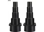 Inf 2 Pezzi Adattatore Universale Per Tubo Aspirapolvere, Connettore Abs