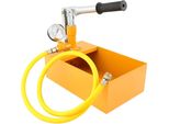 Tester Di Pressione Dell'acqua - Pompa Di Prova Idraulica Manuale/Pompa Di Prova - Pressione Massima 2,5 Mpa - Attacco G1/2 (1,27 Cm) - Alloggiamento In Alluminio