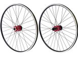 Ruote Per Biciclette - Set Di Ruote Per Mtb/Mountain Bike - Ruota Anteriore E Posteriore - 73,7 Cm - Mozzi Con Sgancio Rapido - Nero
