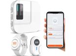 Sos Alarm Button Daytech Wifi Tuya For Seniors And People With Disabilities