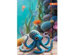 A4 Aqua Cuties Cartella Per Cancellare Happy Color Octopus