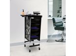 Carrello Da Parrucchiere - Carrello Da Salone Su Ruote - Con Rotelle - Contenitore Per Tinte Per Capelli - Per Saloni, Barbieri, Casa - Facile Da Montare