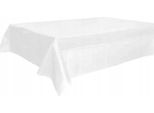 Tovaglia In Plastica 120X180 Cm Bianca 1 Pz.