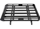 Portapacchi Per Auto E Suv - Traverse In Alluminio - Universali - 127 X 97 Cm - Per Box Da Tetto - Nero