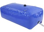 Serbatoio Per Acqua - Tanica Pieghevole Con Rubinetto - 20 L - Portatile - Per Lo Stoccaggio Dell'acqua In Casa - Blu