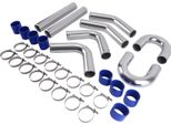 Kit Intercooler Turbo Da 3" 76 Mm Kit Tubi Flessibili Kit Tubi Universali"
