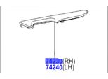Toyota Auris Bracciolo Porta Posteriore Destra 74250-02340-C0 Oe