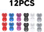 Inf 12 Pezzi Apribile Facile, Plastica Abs Multicolore Per Lattine Soda E Birra