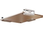 Inf Supporto Per Laptop Da Scrivania 3 Pezzi Con Cuscinetti In Silicone Bianco