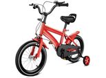 Bicicletta Per Bambini - 2 Ruote Per Bambini Dai 3 Ai 6 Anni - Ruote Da 35,6 Cm - Altezza Sella 55,9-66,8 Cm - Altezza Manubrio 68,6-77 Cm - Portata 20 Kg - Rosso