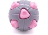 Inf Palla Per Cani Tpr Squeaky: Giocattolo Interattivo Per Cani Di Taglia Medio-Piccola Rosa