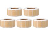 4000 Etichette In Carta Kraft Marrone, Scrivibili, Vintage, Bianche, Adesive Per Barattoli, Bottiglie, Confezioni Regalo,
