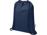 Floso - Borsa Da Ginnastica "Peru"", Multicolore, Materiale Riciclato, 5 L PF4963 (Taglia Unica) (Blu Navy)"