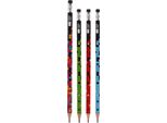 Matita Triangolare Con Gomma 2B Pixi Blox Happy Color