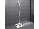 Mop Elettrico Senza Fili - Per Pavimenti E Finestre - 150 Giri/Min - Serbatoio Acqua Da 400 Ml - Manico In Pvc - Bianco