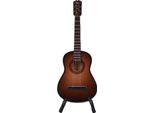 Modello In Miniatura Di Chitarra Da 15 Cm Con Supporto, Riproduzione Classica Di Uno Strumento Musicale In Legno Di Acero