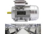 Motore Elettrico - Monofase - 750 W - 1380 Giri/Min - Albero Da 19 Mm - Per Betoniere - Alloggiamento In Alluminio -