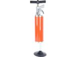 Pulitore Per Tubature Ad Aria Compressa - Pulitore Per Scarichi E Wc - Alta Pressione 0,7 Mpa - Per Tubi Ø30–130 Mm - Camera D'aria 118–350 Mm - 3,9 Kg - Arancione
