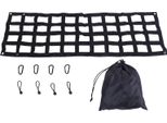Rete Per Portellone Posteriore Ad Alte Prestazioni, Maglia 60 Pollici X 18 Pollici, Prolunga Regolabile Per Pianale Di Carico Camion, Rete Per Carico, Ricambio Per F-250, F-350, F-450