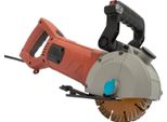 Fresatrice Per Muri Fresatrice Per Scanalature - Sega Circolare - Motore In Rame Pieno 4800 W - Velocità 6200 Giri/Min - Aspirazione Polveri E Pompa Dell'acqua - Per Cemento, Mattoni, Acciaio - Spina Ue - Rosso