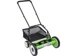 Tosaerba Manuale - Tosaerba A Cilindro - Larghezza Di Taglio 40,64 Cm - 5 Lame - Altezza Di Taglio 34-64 Mm - Cestello Di Raccolta - Impugnatura Telescopica - Verde