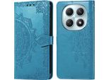 Custodia Xiaomi Redmi Note 15 - Pelle Finta - Custodia A Libro Imoshion - Turchese