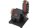 Mini Levigatrice A Nastro - Levigatrice Elettrica Da Tavolo A Nastro - 350 W - Regolabile Da 0 A 90° - Levigatura E Affilatura - 10 Nastri Abrasivi