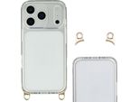 Custodia Per Iphone 17 Pro - Plastica - Selencia Custodia Rigida/Custodia Con Cinturino/Cover Posteriore - Trasparente