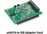 Adattatore Convertitore Msata (PCI-E) Ssd Su 2,5'' 44Pin Ide Come Hdd Da 2,5 Pollici Per Laptop 5V