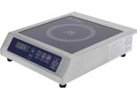 Piastra A Induzione Professionale - 1 Zona Apparecchio Da Tavolo - 400–3500 W - Timer 24 H - 60–300 °C - Superficie Di Riscaldamento 23 Cm - Per Fondi Di Pentole 12–30 Cm - Nero