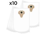 10 Sacchetti Per Aspirapolvere Per Graphite 59G607 – Sillar SIL1002 (Sintetici, Microfibra)