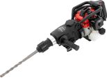 Martello Demolitore A Benzina - Demolitore Per Calcestruzzo A 2 Tempi - Con Scalpello A Punta E Scalpello Piatto - Scalpello A Punta 35 Cm - Dimensioni Dell'attrezzo 67,2×25×24,5 Cm - Rosso