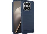 Custodia Xiaomi 15T - Silicone - Imoshion Custodia Morbida/Cover Posteriore - Blu Scuro