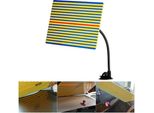 Strumento Per Riparazione Ammaccature Senza Verniciatura Dent Reflector Line Board Con Supporto Regolabile Per La Rimozione Di Ammaccature Dalla Carrozzeria Dell'auto