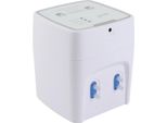 Dispositivo Di Irrigazione Wifi Intelligente - Sistema Di Irrigazione A Goccia Automatico - Doppia Pompa - Timer - Controllo Remoto Tramite App - Per Giardini/Vasi Da Fiori - Bianco
